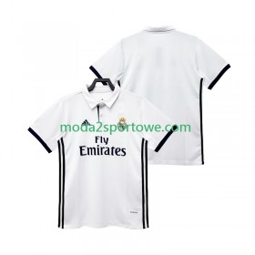 Koszulka Real Madryt 2017 Retro Domowe Stroje Piłkarskie 2018 Krótki Rękaw